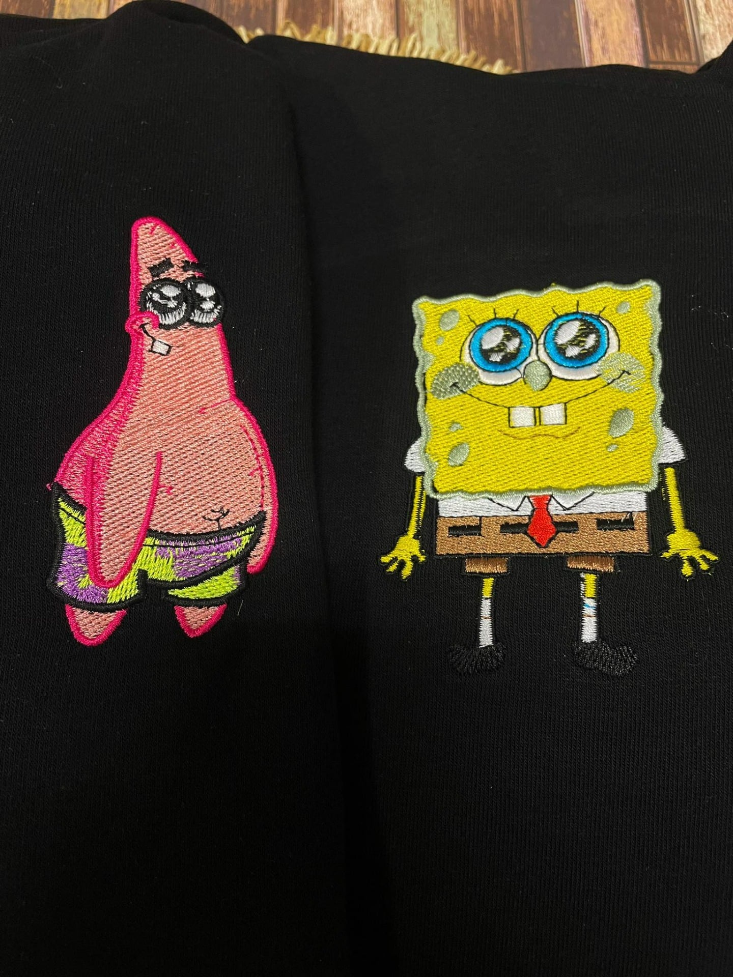 SpongeBob & Patrik Páros Kapucnis Pulcsi