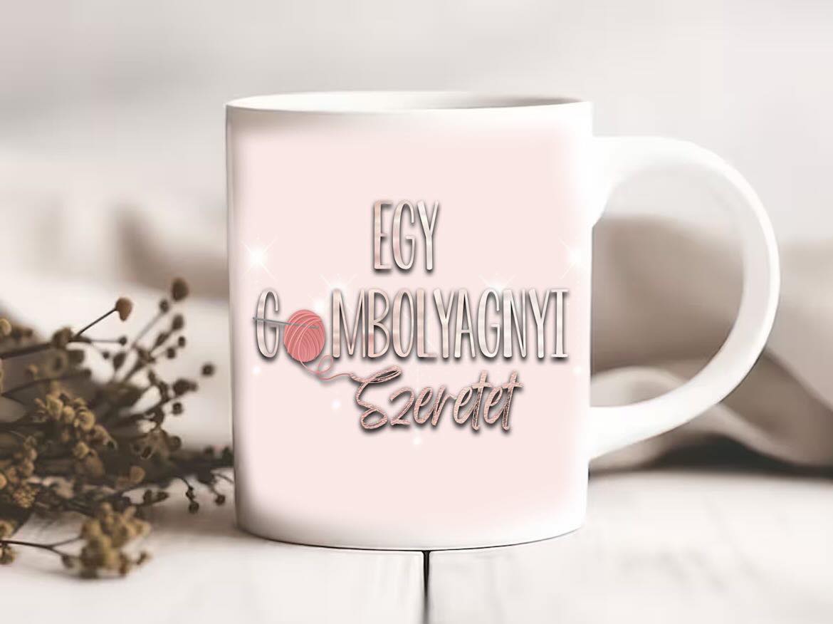 Gombolyagnyi Szeretet Bögre - Image 2