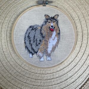 Skót Juhász Hímzőkeret