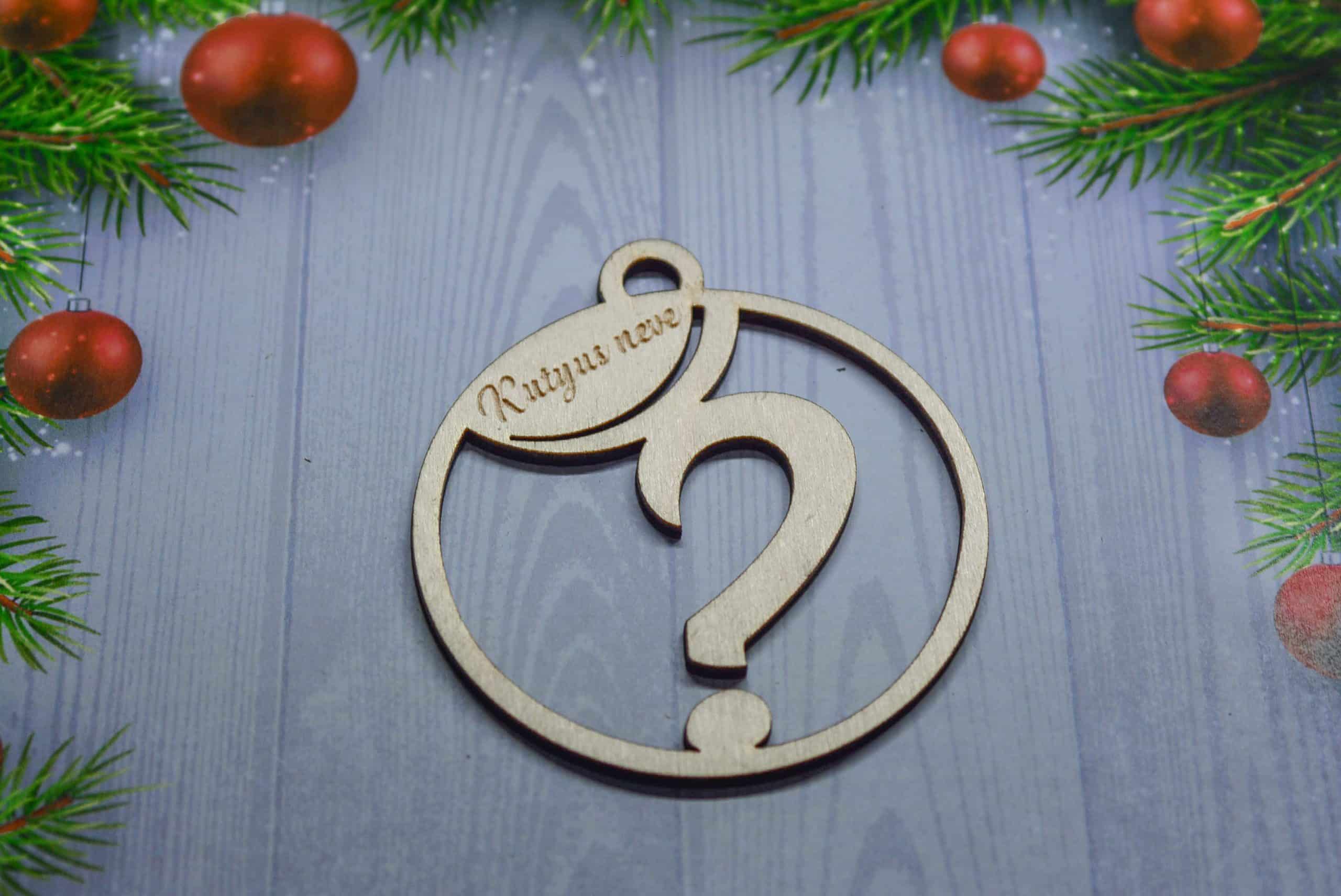 Saját kutyafajtás karácsonyfadísz