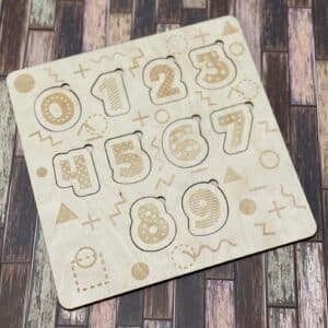 Számos kirakós kisgyerekeknek